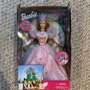 BRAND NEW VINTAGE COLLECTABLE Barbie as Glinda Doll in Pink Gown